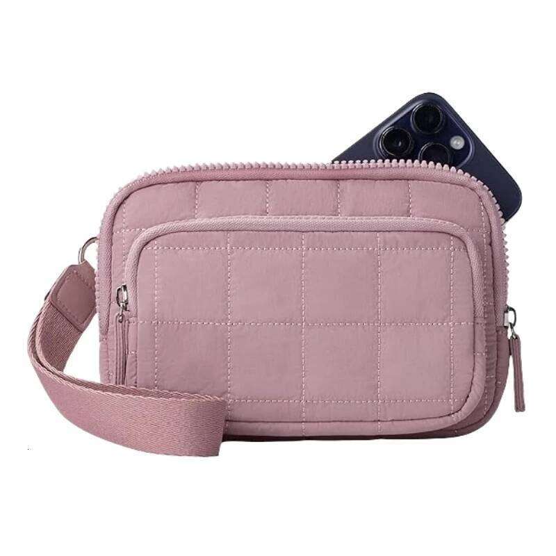 Women's Bags Designer Women's Bags Designer Wristlet Wallets Women Nylon Quilted Wallet With 3 Zipper Purse For Travel Credit Card Holder Ph
