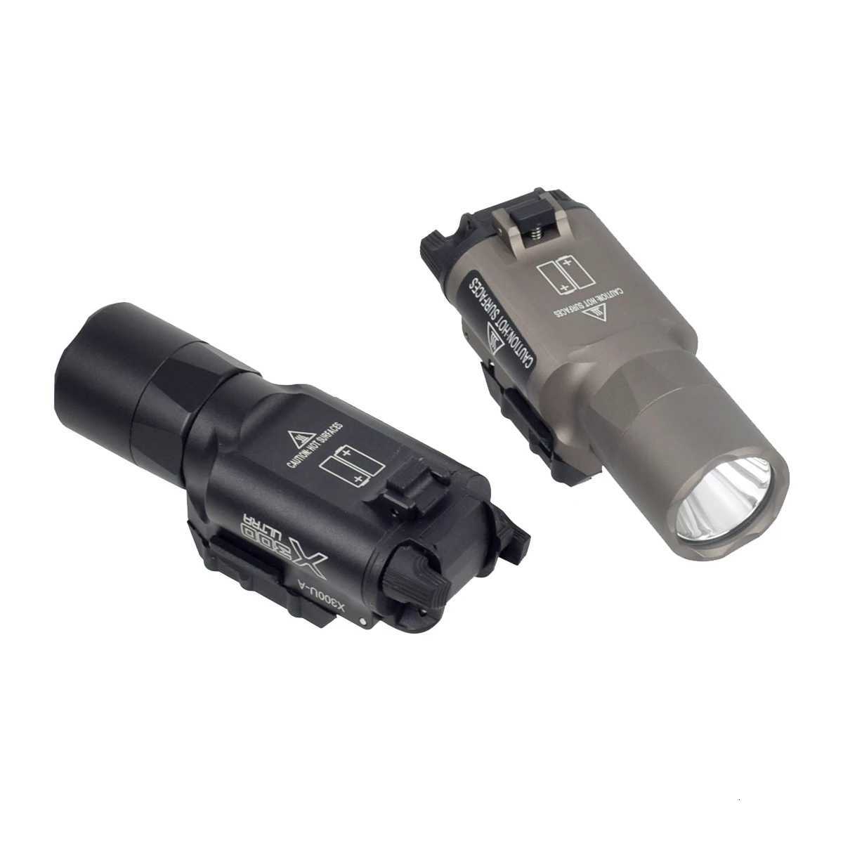 Tactical X300 Ultra Weapon Gun Light Shooting Tracer Flashlight Unit Scout Light Hunting Torch Toys R250728