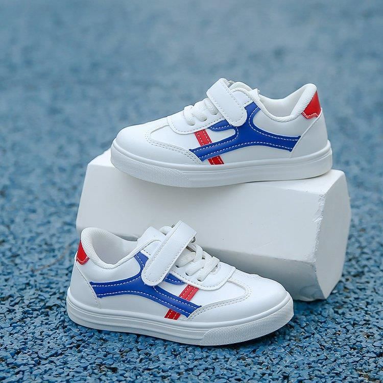 New Fashion Children's Shoes Pu Leather Kids Casual Sports Shoes Littlesprouts Boys and Girls Walking School Running Sneaker Shoes Size US9C-US4Y