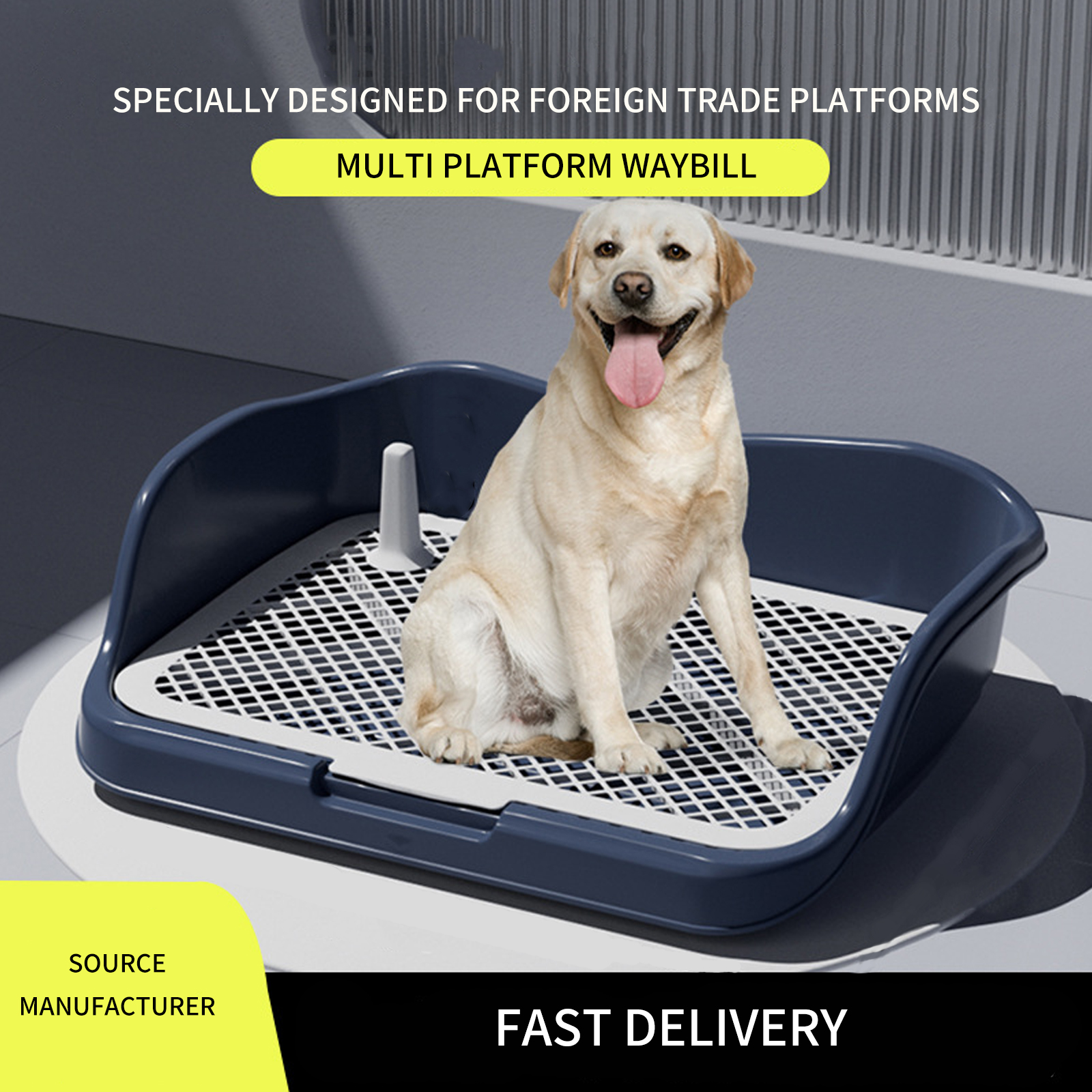 Dog toilet large urinal small large dog defecation fence dog toilet dropshipping grid tablet manufacturer direct sales