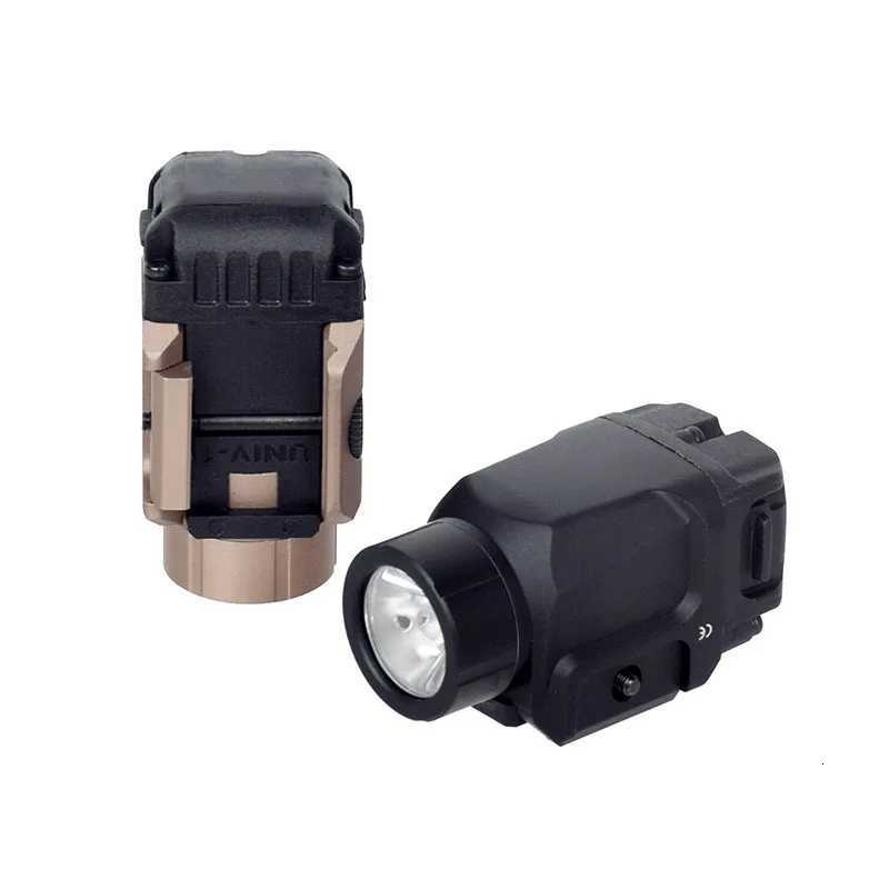 1000 Lumens Tactical Weapon Flashlight Metal TR1 LED Strobe Light 20mm GLOCK 17 Airsoft Rifle TR7 Scout Torch Hunting Gun Lamp XJ250728