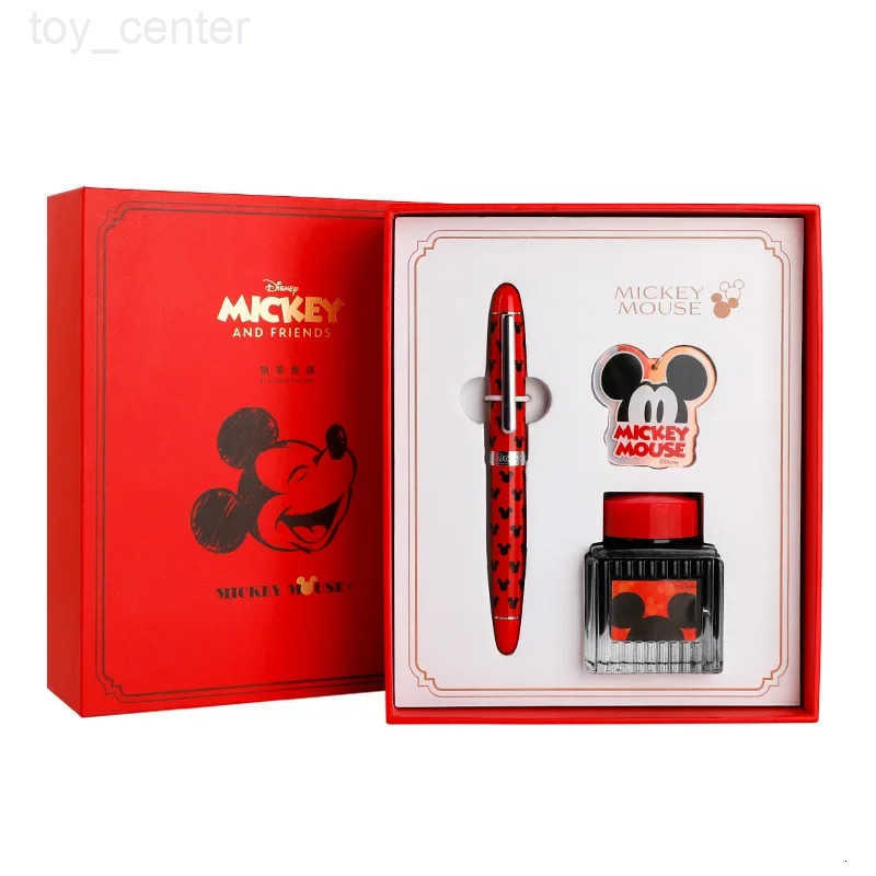 Disney Fountain Pen Gift Box Set Birthday Gift for Elementary School Students Valentines Day Gift High-end Stationery Gift W250729