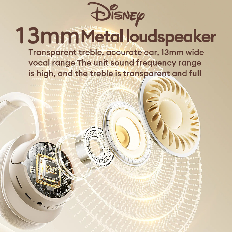 Disney OWS Bluetooth Earphones Bone Conduction Ultra-Long Battery Life Gaming Headset DN12 HiFi Sound Quality Music Earbuds