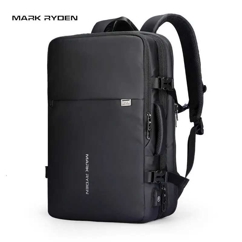 MARK RYDEN Large Travel Backpack Men Multi-functional 39L Expandable Airline Approved 17.3inch Laptop Backpack Ykk Zipper S250728