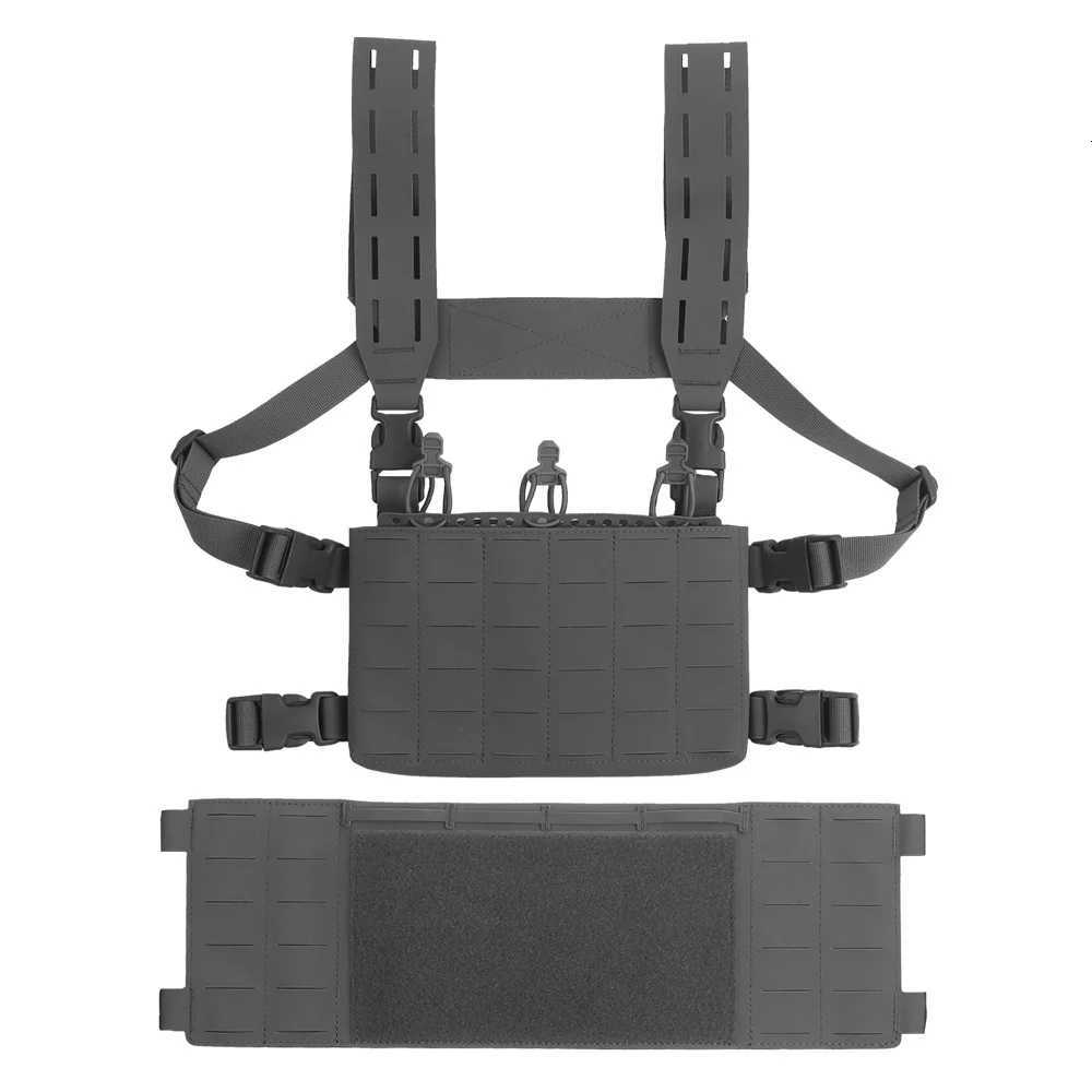 Modular Chest Rig V1 with Rifle 5.56 Triple Magazine Pouch Mag Holster Z250728
