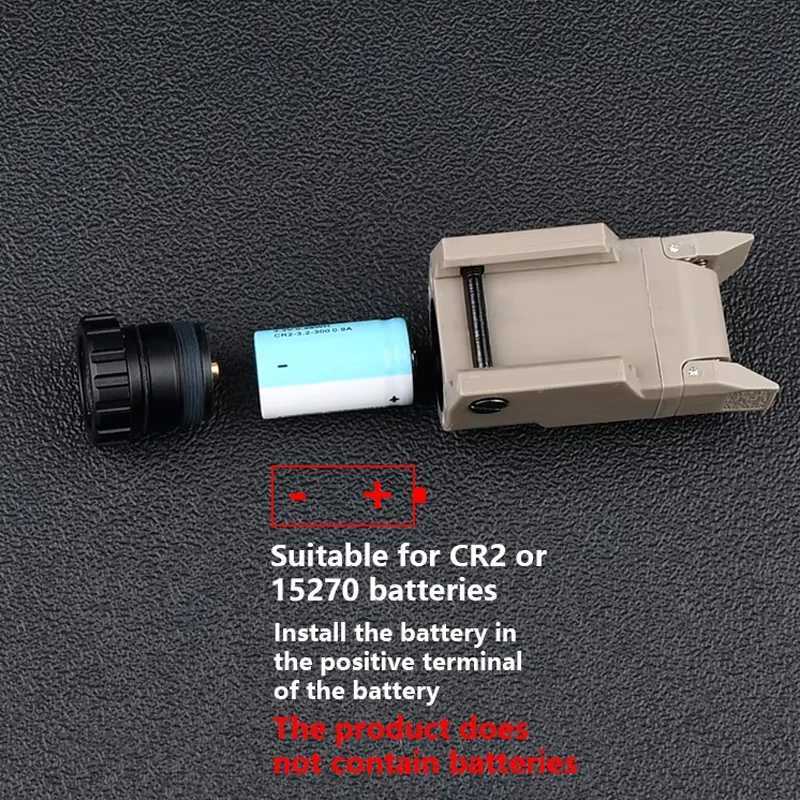 Tactical APL-C APL Pistol Scout Light White LED Constant/Momentary/Strobe Flashlight Functions Nylon Material Fits 20mm Rail Hunting XJ250728