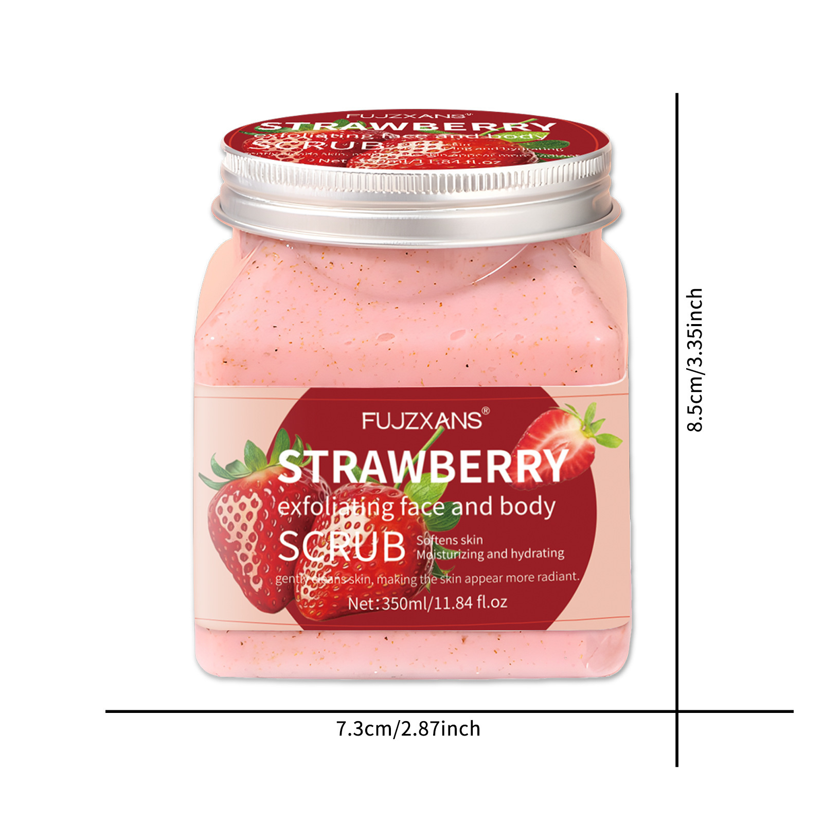 Full Body Scrub Exfoliating Chicken Skin Fruit Flavor Coconut Body Scrub Cleansing Scrub 240627