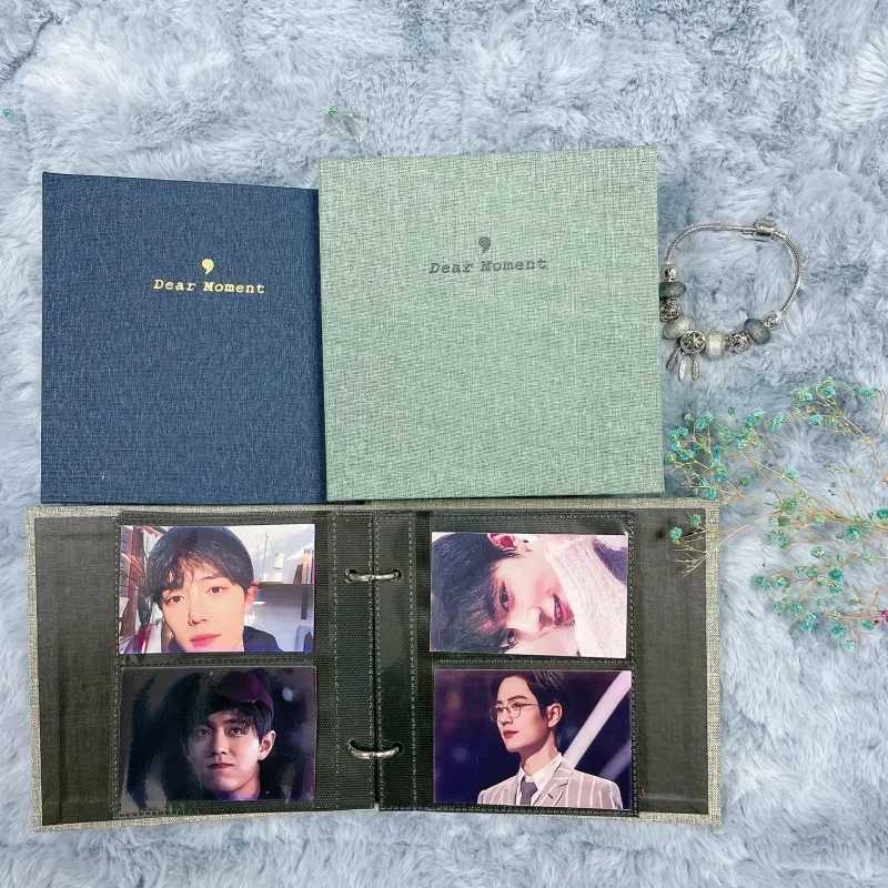 100 POCkets Mini Photo Album Instax Photos album Scrapbook Instant Picture Case Storage Photocard Train Ticket Collector Z250729