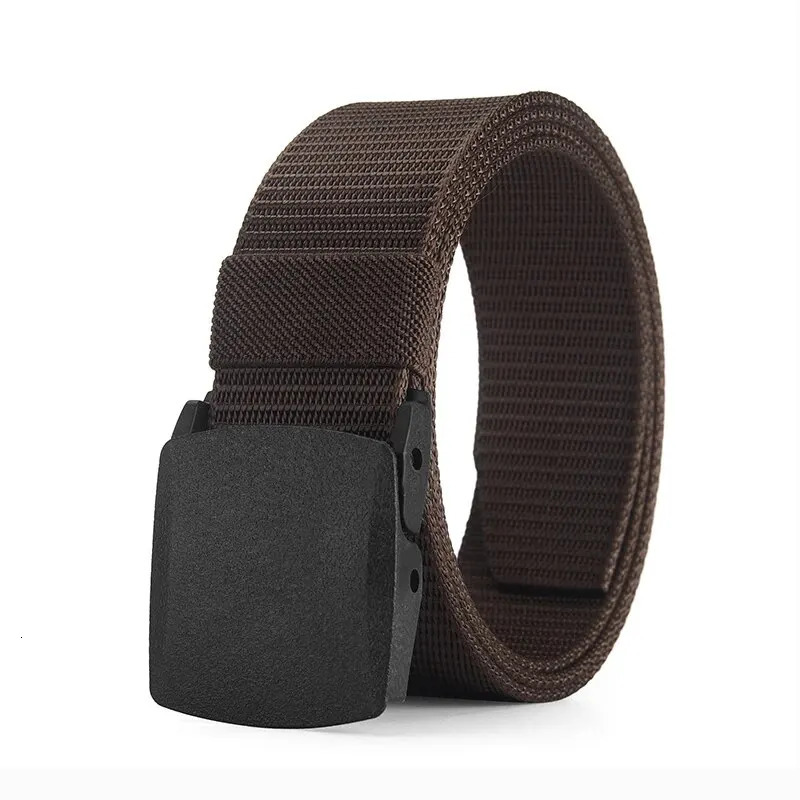 Mens Belt Outdoor Casual Canvas Metal Free Training Nylon Tactical With Pants Jeans Sports Belts For Men Women 250716