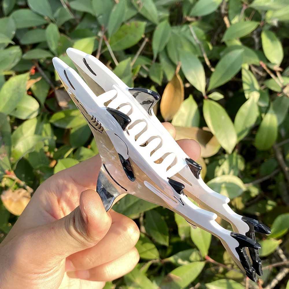 Creative Shark Shape Crab Acetate Hair Clip Claw For Women New Summer Marine Animal Beach Barrettes Hair Accessories Headwear Z250729