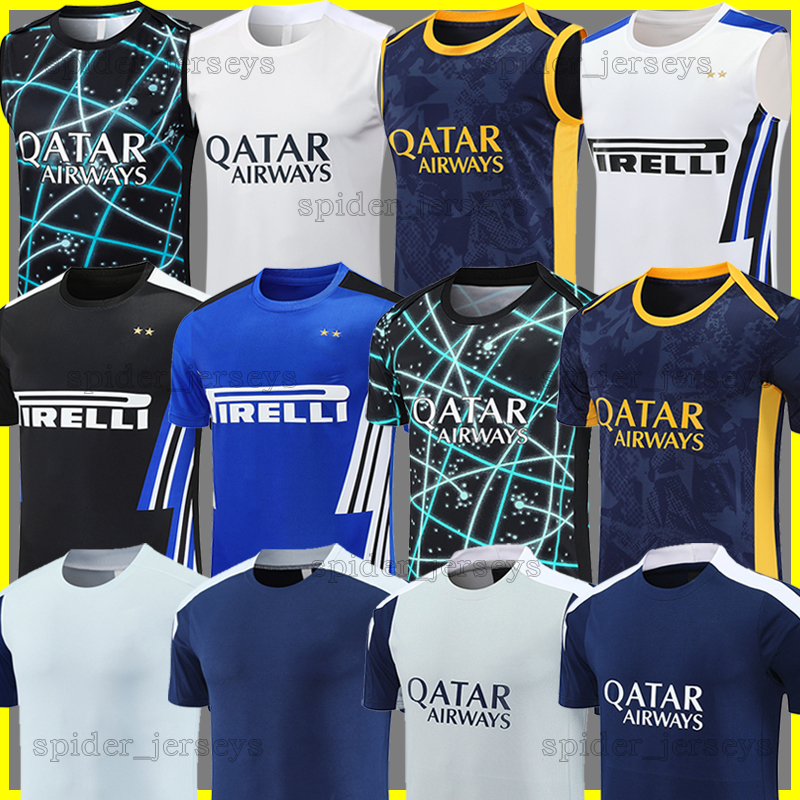 25 26 Inter Vest Soccer Jerseys TAREMI ARNAUTOVIC ZIELINSKI 2025 2026 MIlanJersey Training Short sleeves Football Shirts FRATTESI DARMIAN DE VRIJ Men Uniforms