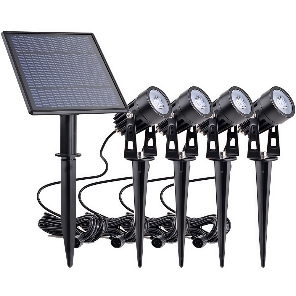 Solar Lawn Light for Courtyard Garden Villa Landscape Colorful Tree Lighting Outdoor Waterproof Decorative Spotlight