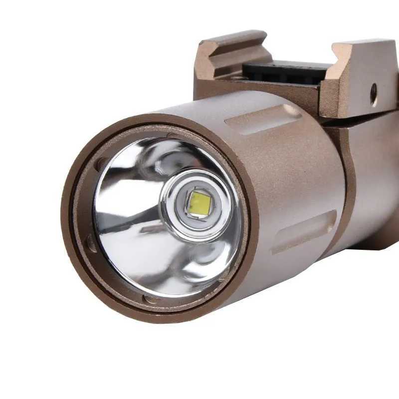 350-PLHv2 Tactical Flashlight 1000 Lumens High Power White Light Outdoor Hunting Weapon Pistol Scout Light for 20mm Rail R250728