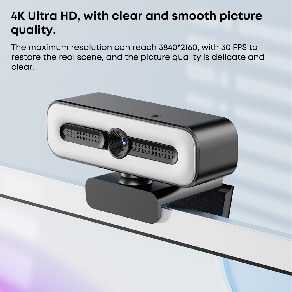 HD 1080P Webcam Mini PC Webcam with USB Plug Rotatable Camera for Laptop Live Video Conference Call Work