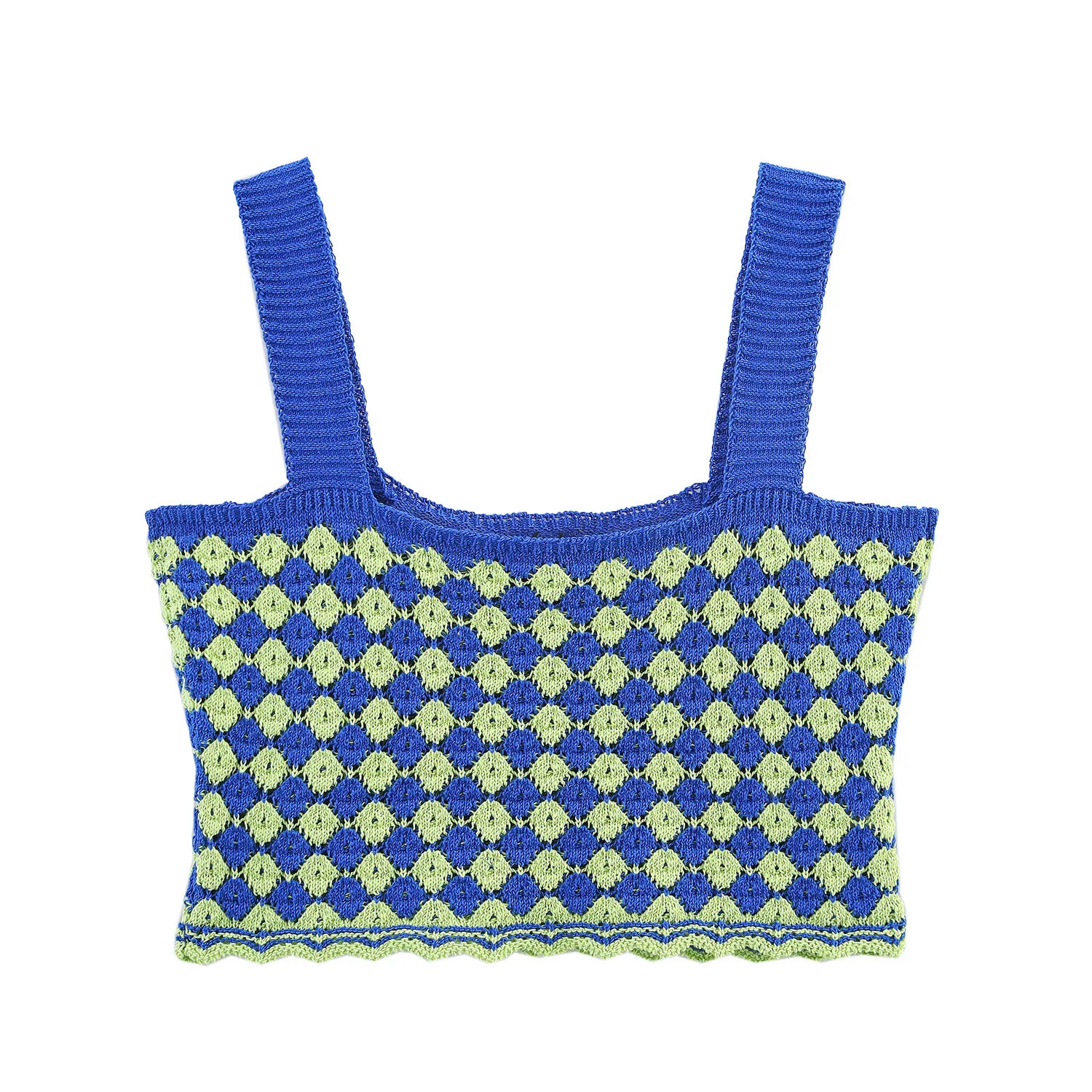 Summer Womens Two Piece Skirt Set Holiday Vacation Style Leisure Versatile Texture Knitted Short TopSkirt 250729