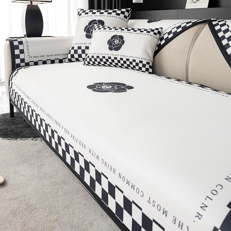 Designer Sofa Covers Blanket Non-Slip Sectional Couch Covers Luxury L Shape Resistant Sofa Slipcover for Furniture Bed Couch Sofa Large Size