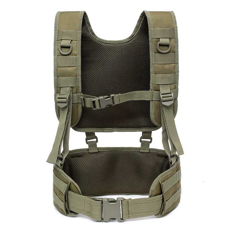 Tactical Vest Molle Chest Rig Airsoft Waist Belt Detachable Duty Belt Army Paintball Equipment Outdoor Hunting Vest Z250728