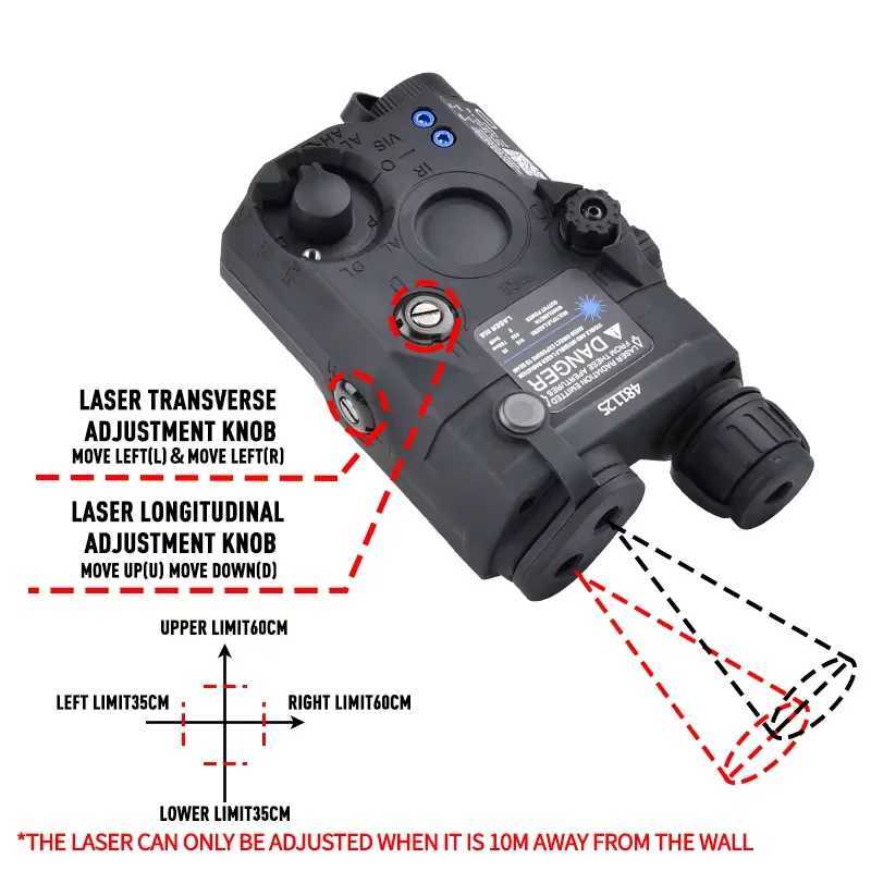 15 Red Green Blue Aiming Laser LED White Light Hunting Metal Flashlight With Dual Function Pressure Switch Set Fits 20MM Rail XJ250728