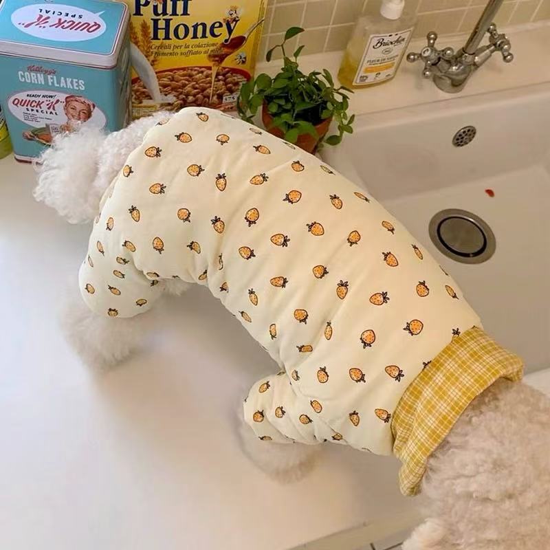 T844 New autumn pet fleece dog clothes Teddy cat small dog Yorkshire terrier Schnauzer Bichon clothing