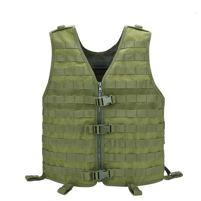 New Mens Molle Tactical Vest Hunting Gear Load Carrier Vest Sport Safety Vest Hunting Fishing with Hydration System Z250728