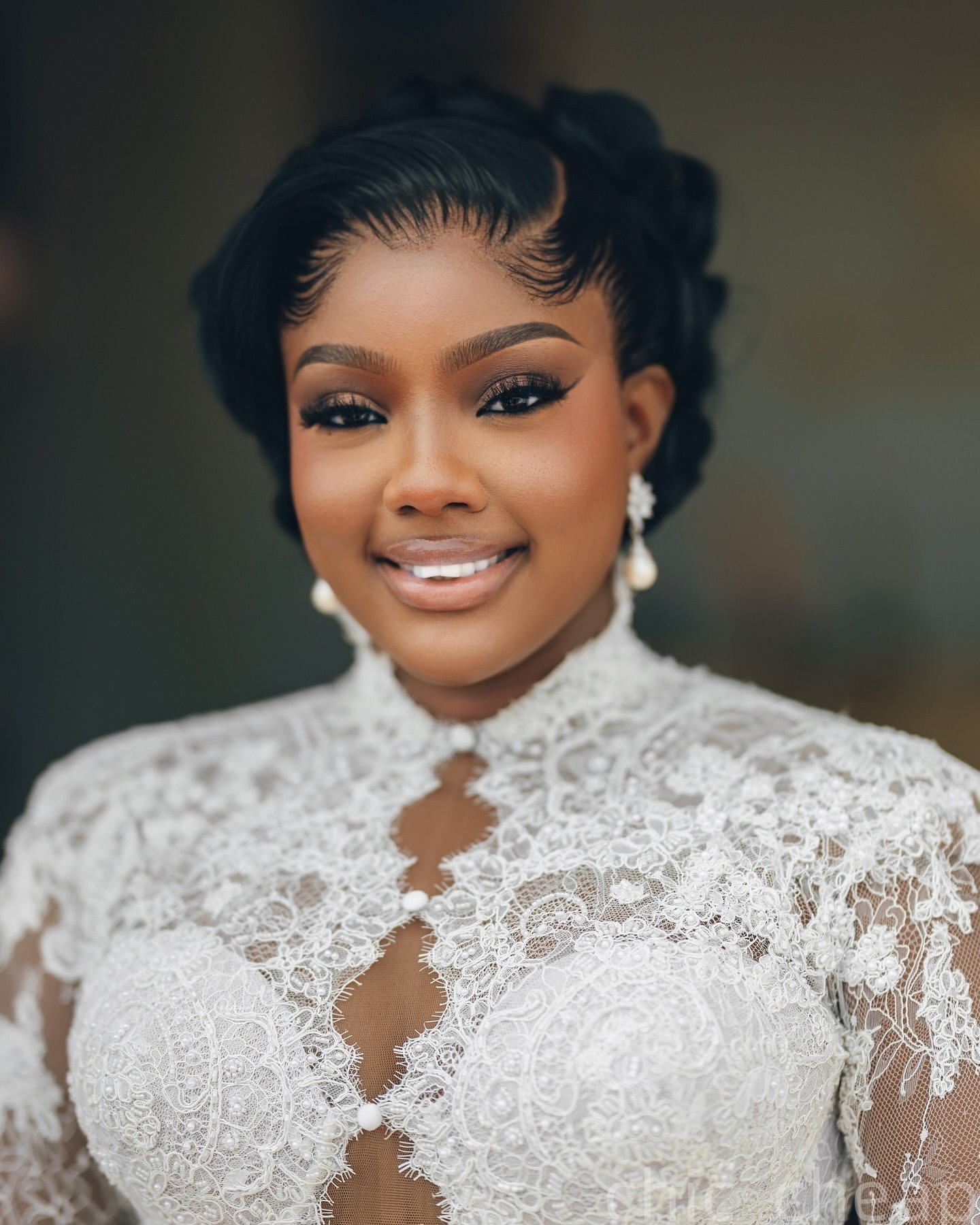 2025 Aso Ebi Plus Size Ivory Mermaid Wedding Dress High Neck Lace Full Sleeves Ball Gown Bridal Gowns Dresses ZJ0680