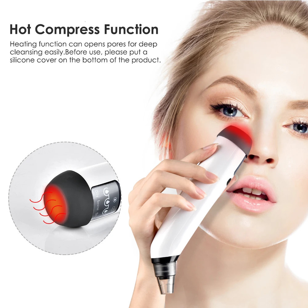 Blackhead r Electric Facial Cleansing Pore Vacuum Cleaner Ance r Pimple Face Cleaner Skin Scrubber Black Head Vacuum 250726