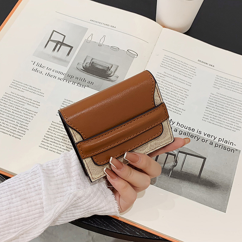 Designer Bag wallet Vintage Card Holder For Women 2025 New Small And Exquisite Coin Purse Multi-card Slot Short Foldable ID Holder Luxury Bag Free Shi