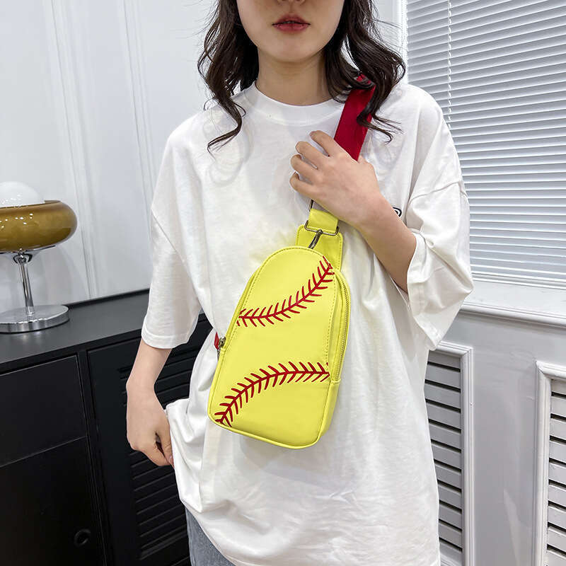 2024 Spring New Baseball Sale Crossbody European and American Retro Hot Style Women's Small Chest Bag