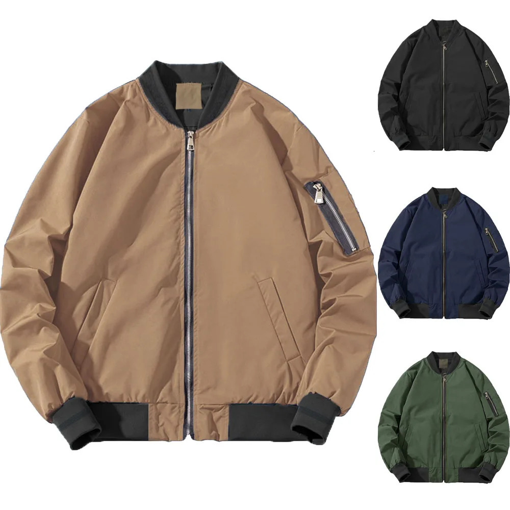 Military Jacket Mens Slim Bomber Spring Autumn Men Outerwear Pilot Air Jackes and Coat Male 250715