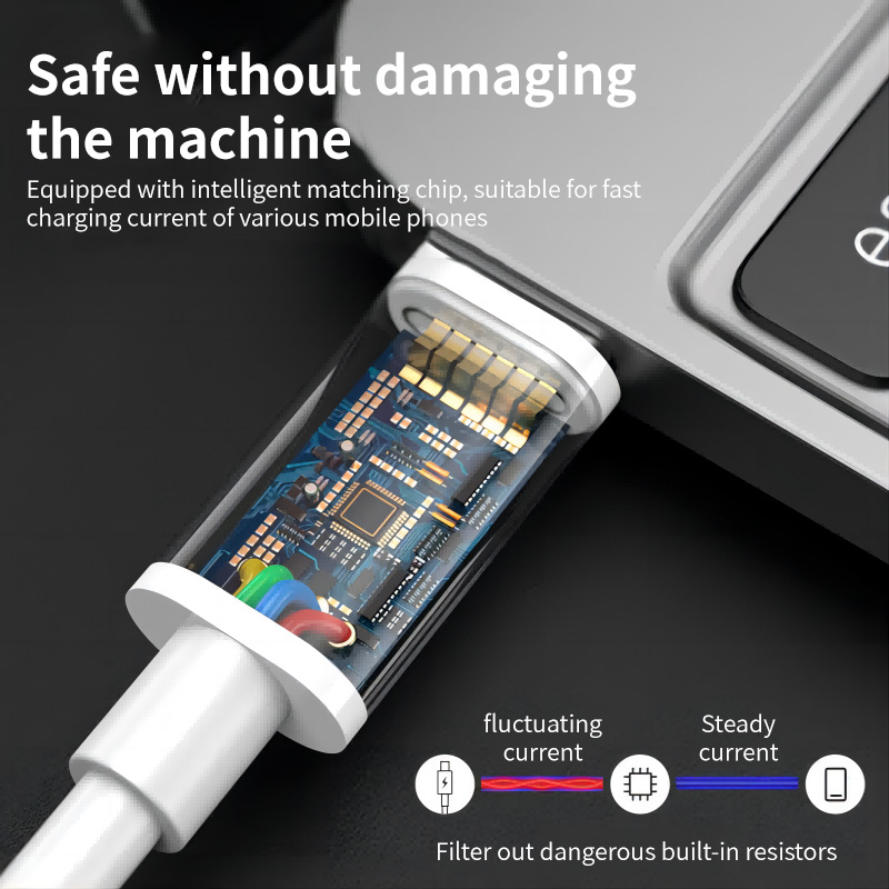 USB C to Type C durable TPE cable with pure copper wire for iPhone/iPad/Macbook