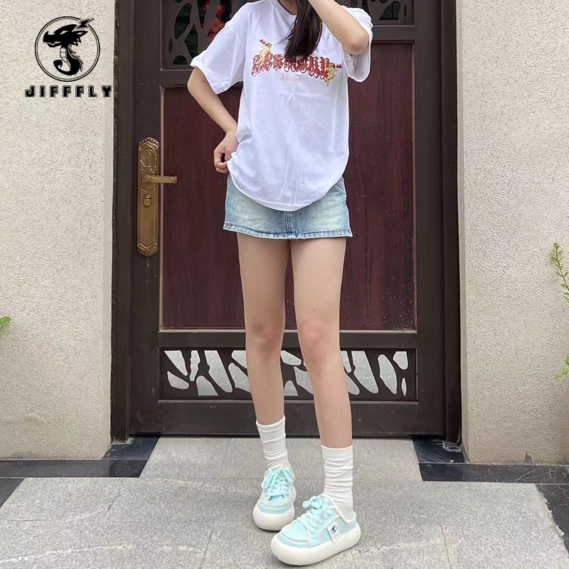 Jifffly Canvas for Women 2025 Summer New Versatile Soft Sole Slip-On Lazy Shoes Little Style Half Slippers