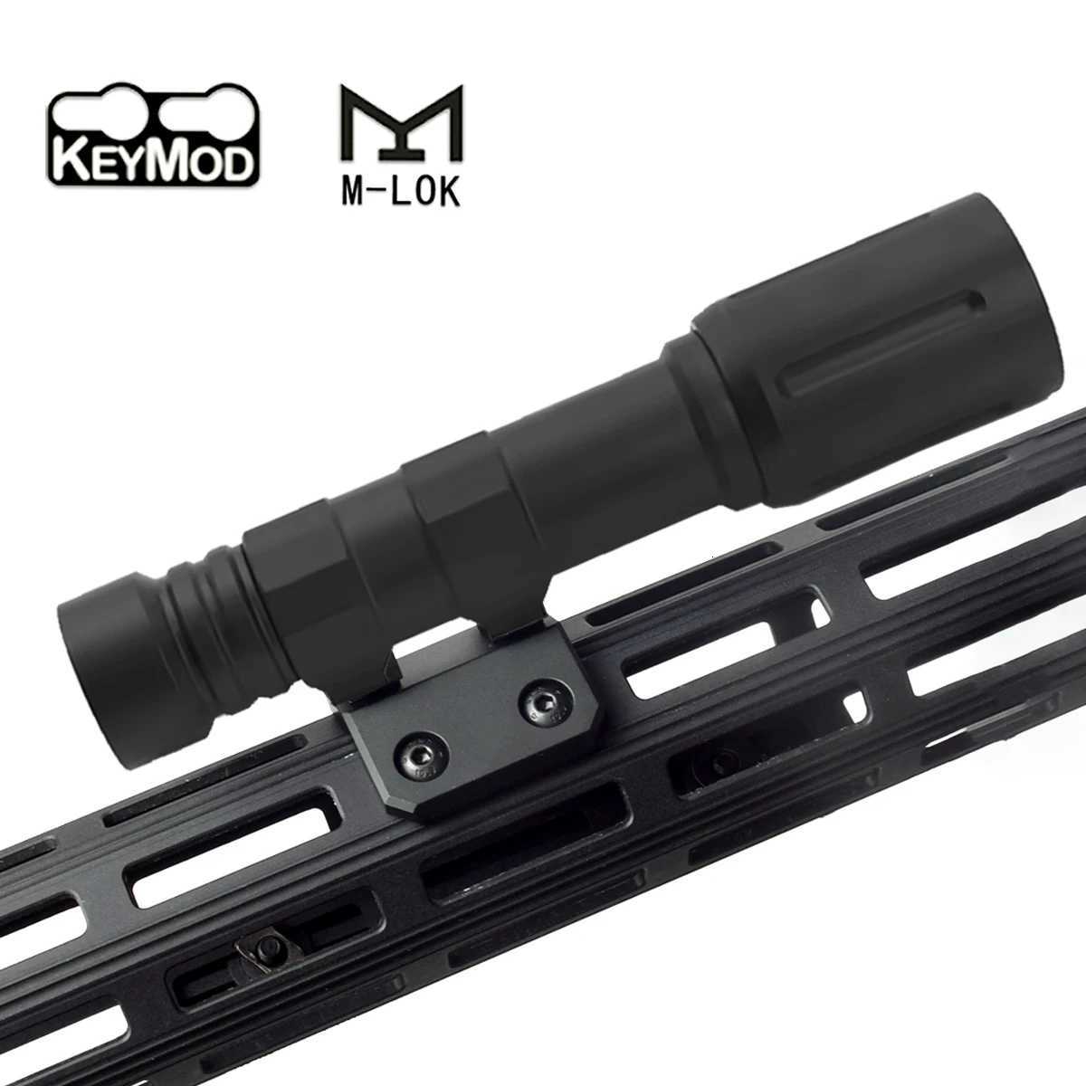 PL V2 Flashlight Spotlight Version Hunting Weapon PL -V2 Scout LED Light 1300 Lumen Fit 20MM Rail Keymod MLOK Mount R250728