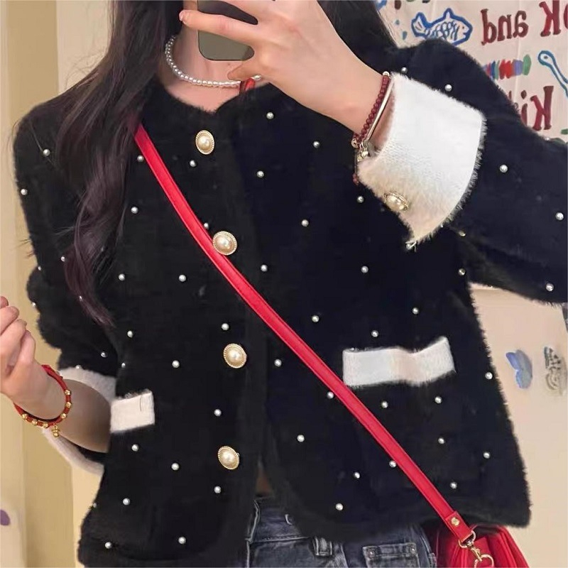 hot Free shipping designer light luxury fashionable retro jacket for spring autumn outdoor comfort short jackets