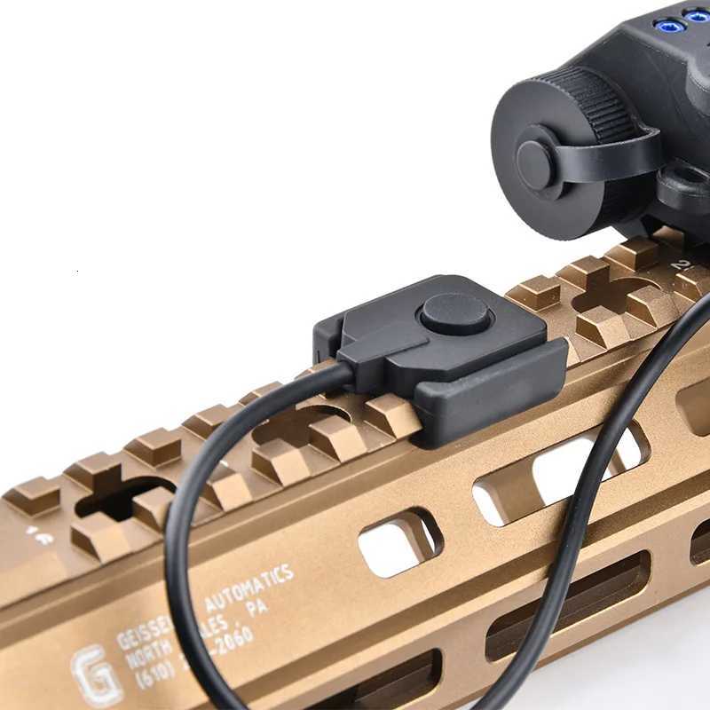 2.5mm Tactical Switch Pressure Remote for Reconnaissance Light Combined Infrared Laser Sight Weapons Suitable for DBAL-A2 PEQ15 R250728