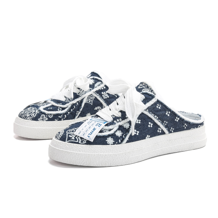 Jifffly Women's Canvas Slip-On Shoes - Summer Style Flat Sneakers with Small Bag