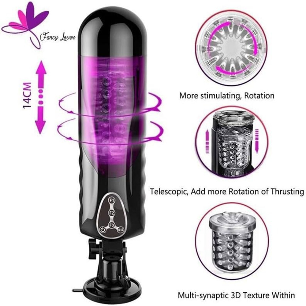 New Automatic High-speed Telescopic Rotating Voice-controlled Electric Toy with Smart Response featuring smooth operation ergonomic comfortable handli