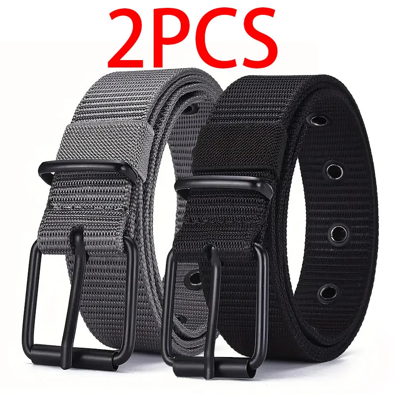 Nylon Quickrelease Buckle Belt Suitable for Outdoor Exploration Sports Daily Wear Unisex Youth Jeans 250716