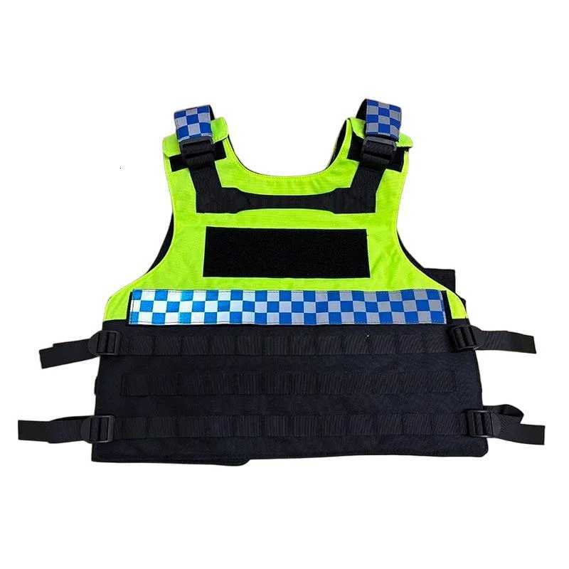 Fluorescent Armor Raccoon Patrol Reflective Mens Tactical Vest Quick Reaction Combat Vest Anti Stab Clothing Z250728