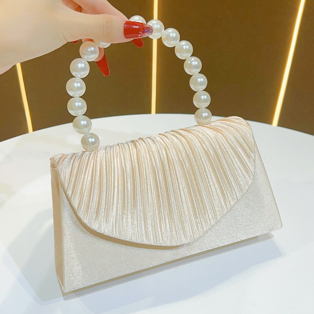 DHAL New Hot-Selling Women's Handbag Fashionable Party Crossbody Clutch Shoulder Evening Bag