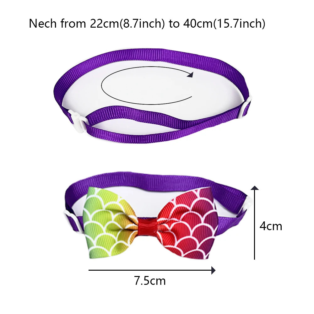 50100pcs Dog Bow Ties Bulk Small Bowtie Collars Fashion Tie Pet Supplies for Dogs Accessories 250729