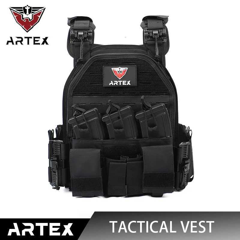 Artex Modular Plugboard High-Strength Wear-Resistant Waterproof Nylon Outdoor Hunting Versatile Tactical Vest Z250728