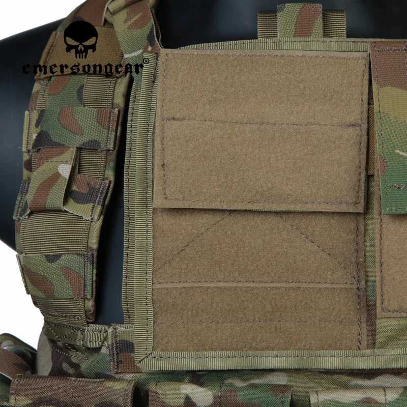 Emersongear For RRV Tactical Vest w Magazine GP Pouchs Lightweight Set Training Combat Airsoft Hunting Hiking Trekking Nylon Z250728