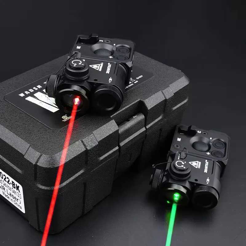 WADSN Nev Zentico Metal PERST-CH Pch Red Green IR Strobe Light Tactical Scout Aiming Indicator Pointer Airsoft Hunting AccessroyXJ250728