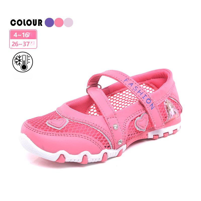 New Spring Collection Children's Sweet Cartoon Princess Sandals for Girls
