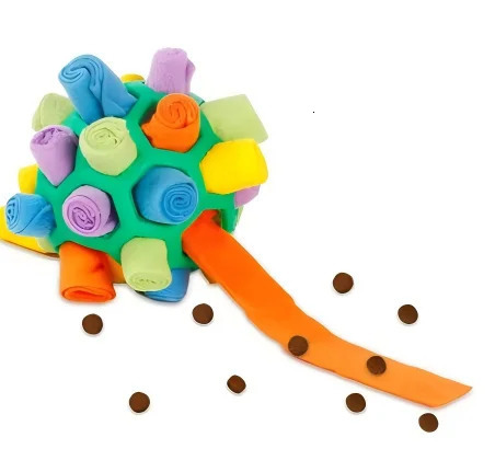 Pet Snuffle Ball TreatDispensing Chew Toy for DogsCats Mental Stimulation Teeth Cleaning 250729