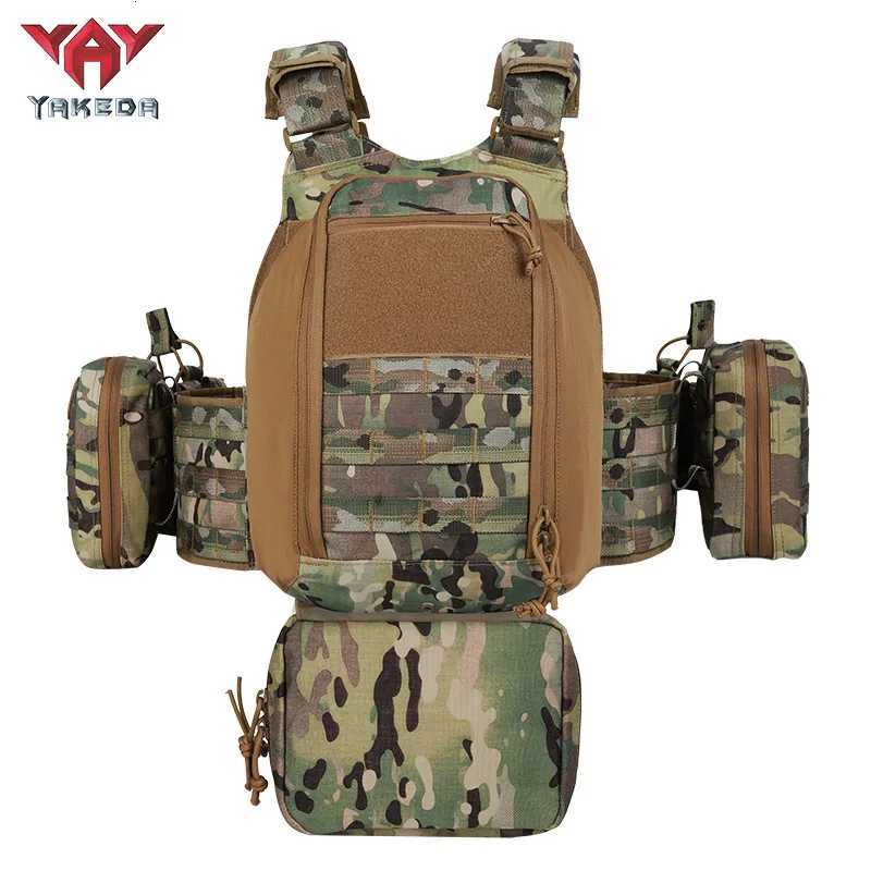 YAKEDA Tactical Vest New Quick-release Outdoor Suit Supplie Training Vest Multi-functional Carrying Equipment Field Hunting Vest Z250728