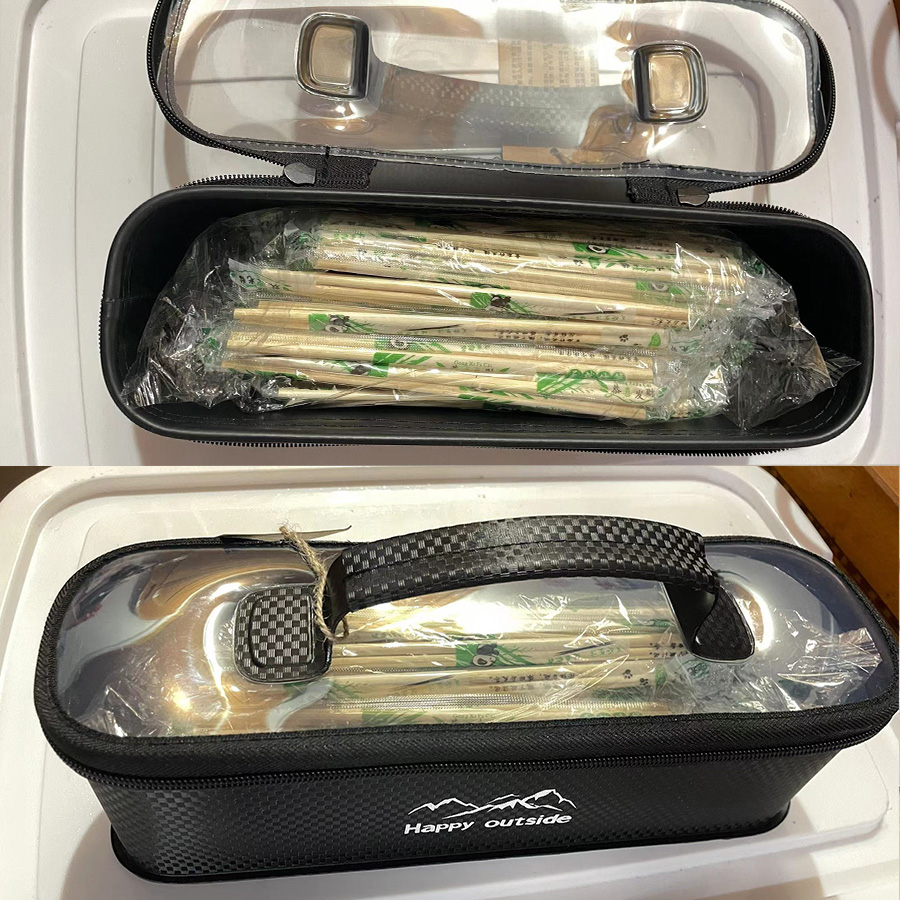 All-Terrain Field Tool Box, Military-Grade Folding Case for Off-Road Repair Camping Gear, Crushproof Design (Tactical Black)