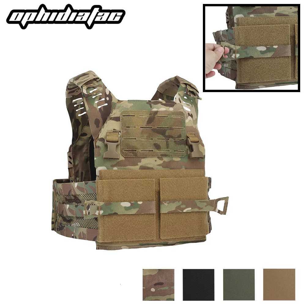 OPHIDIAN Quick Release Design Combat Vest Suitable For 10*12 SAPI Medium Protective Plate Outdoor Protective Equipment Z250728