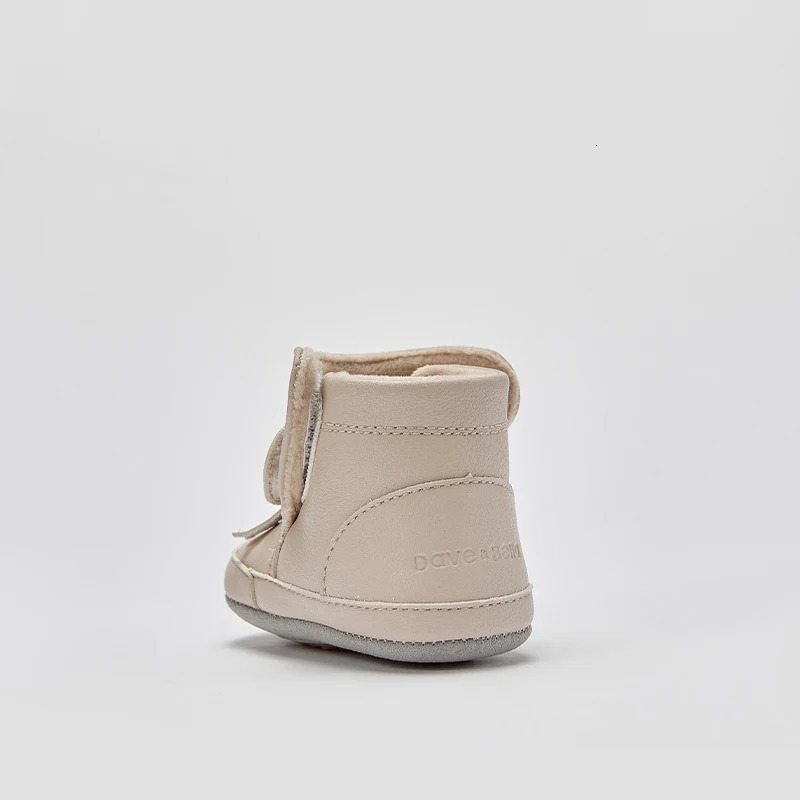 Dave Bella Winter Children Snow Boots Girls Bow-tie Princess Boots Kids Warm Thicken Toddler Shoes DB4236670 250728