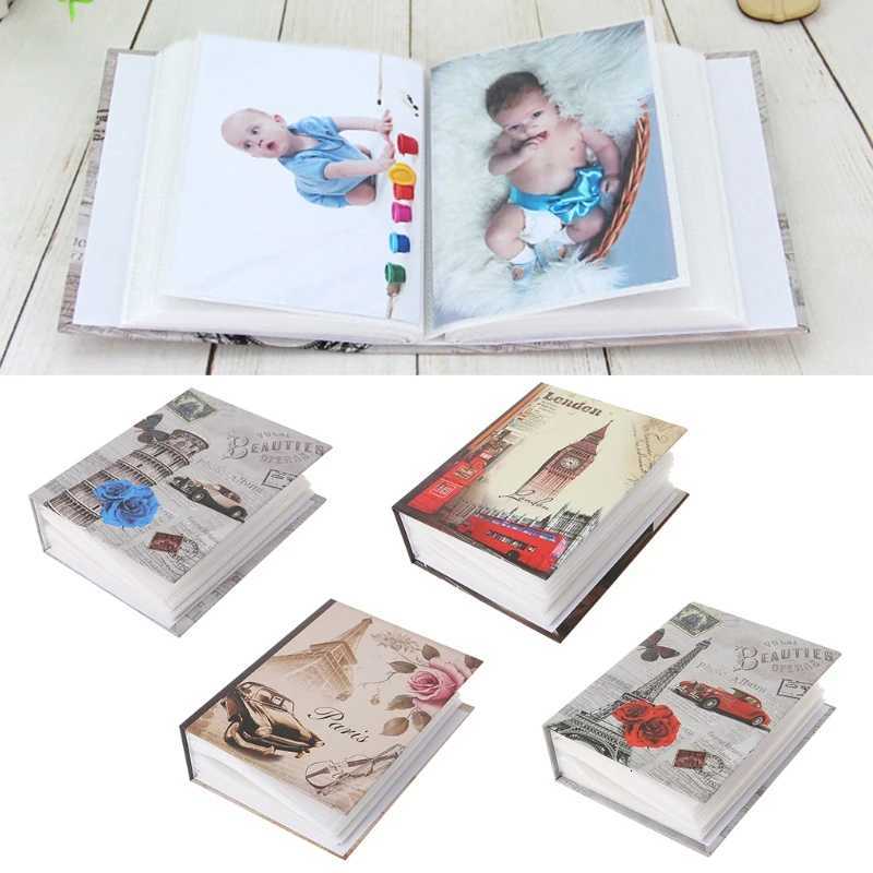 100 Pictures Pockets Photo Album Interstitial Photos Book Case Kid Memory Gift Z250729